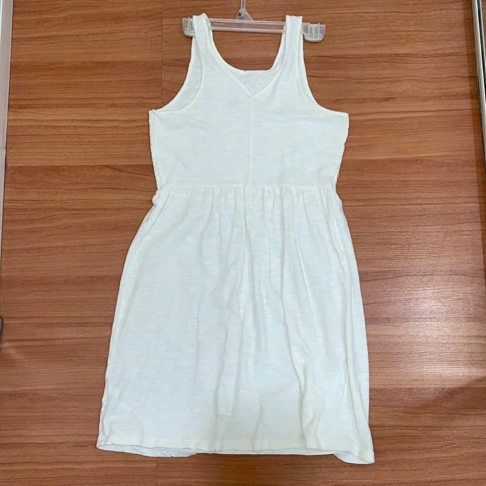 Girl’s Off-white cotton dress - Picture 4 of 4